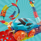 Magnetic Race Track Set for Kids with Self-Driving Car
