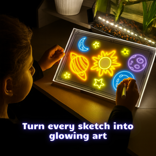 MagicGlow™ Glowing LED Drawing Board