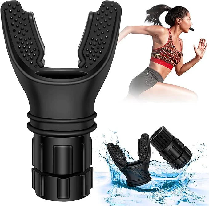 Respirator Fitness Equipment Exercise Lung Face Mouthpiece For Household Healthy Care Accessories