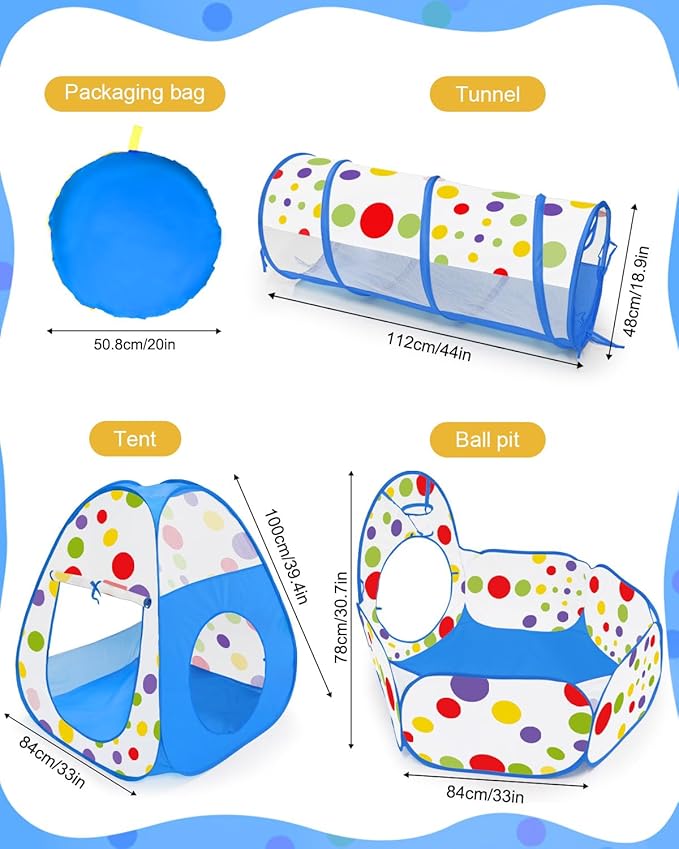 Indoor Outdoor Play Tunnel